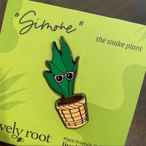 Lively Root Snake Plant Pin